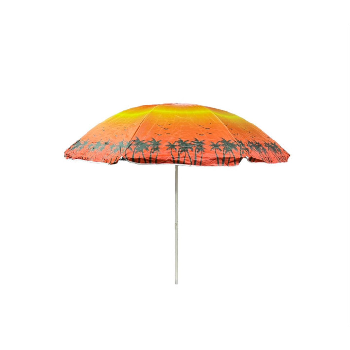 Sombrilla de Playa Plegable 140 cm con Protección Solar y Altura Ajustable | prologyc.es | repuestos.prologyc.es