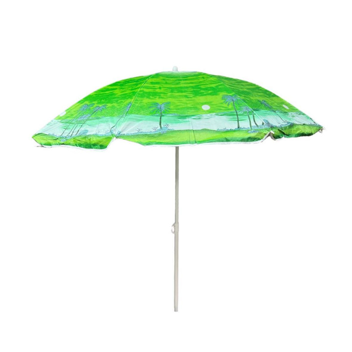 Sombrilla de Playa Plegable 140 cm con Protección Solar y Altura Ajustable | prologyc.es | repuestos.prologyc.es