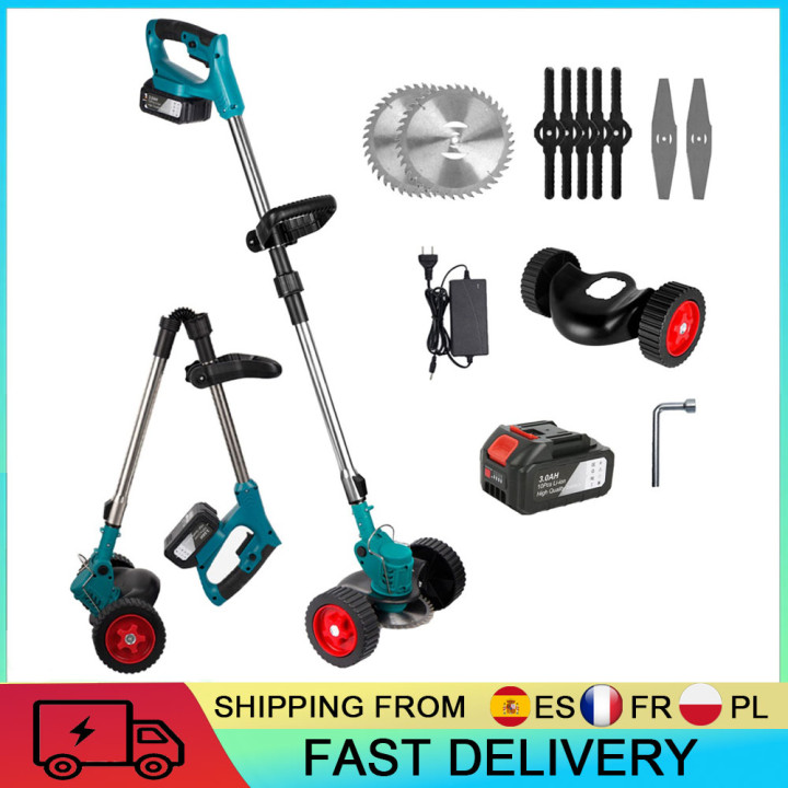 Cortacésped Inalámbrico 1500W Plegable Compatible con Batería Makita 21V | prologyc.es | repuestos.prologyc.es