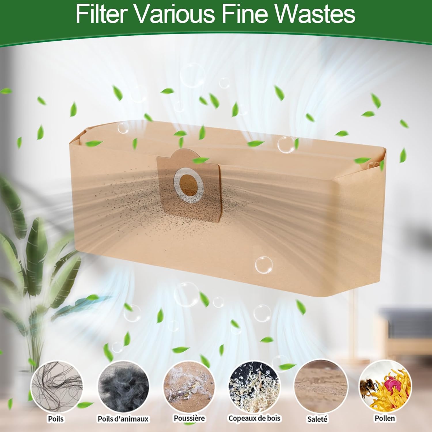 Bolsas aspiradora Kärcher WD3 6.959-130 compatibles | Prologyc