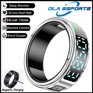 Anillo Inteligente Bluetooth con Pantalla, Monitor de Sueño, Frecuencia Cardíaca y Modos Deportivos | prologyc.es