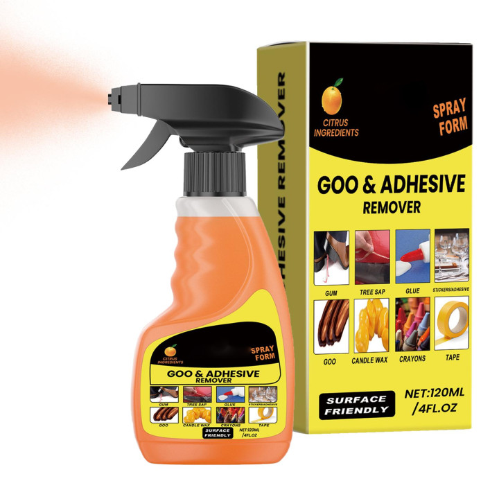 Removedor pegamento spray 120ml quitapegatinas | prologyc.es