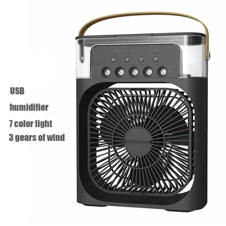 Mini Enfriador de Aire 3 en 1 con Ventilador, Humidificador y Luz LED Nocturna | prologyc.es | repuestos.prologyc.es