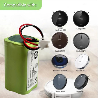 Batería robot aspirador 14,8V M26-4S1P Mamibot X500 | Prologyc