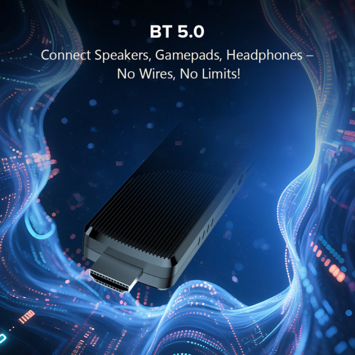 TV Stick Android 14 4K 8K con WiFi 6, Bluetooth 5.0, 8GB RAM y 128GB | prologyc.es | repuestos.prologyc.es