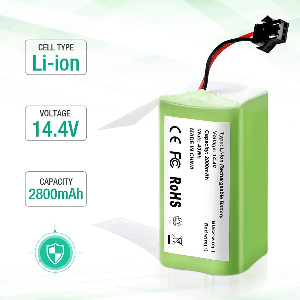 Batería robot aspirador 14,4V 6800mAh Conga 990 1090 | Prologyc