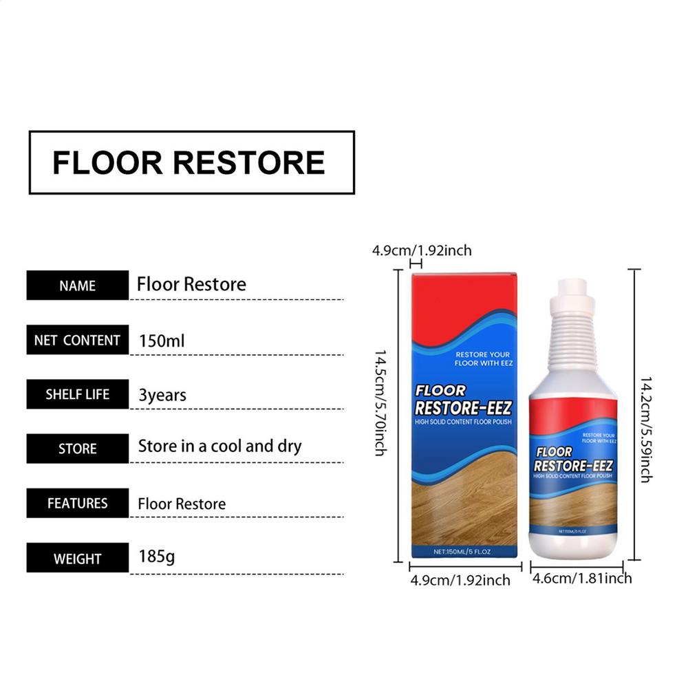 Restaurador suelos madera 150ml abrillantador parquet | prologyc.es