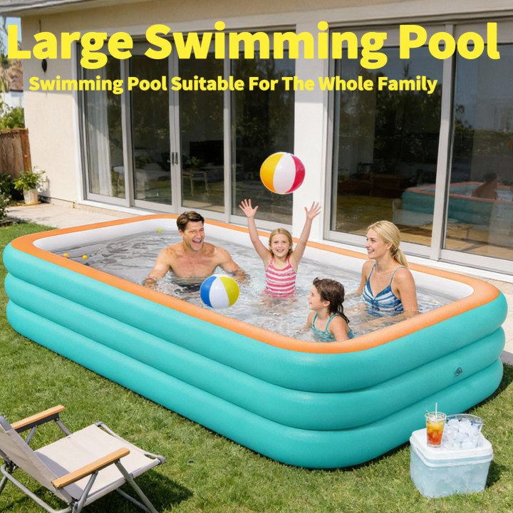 Piscina Inflable Familiar de PVC Grueso para Jardín, Patio y Exterior | prologyc.es | repuestos.prologyc.es