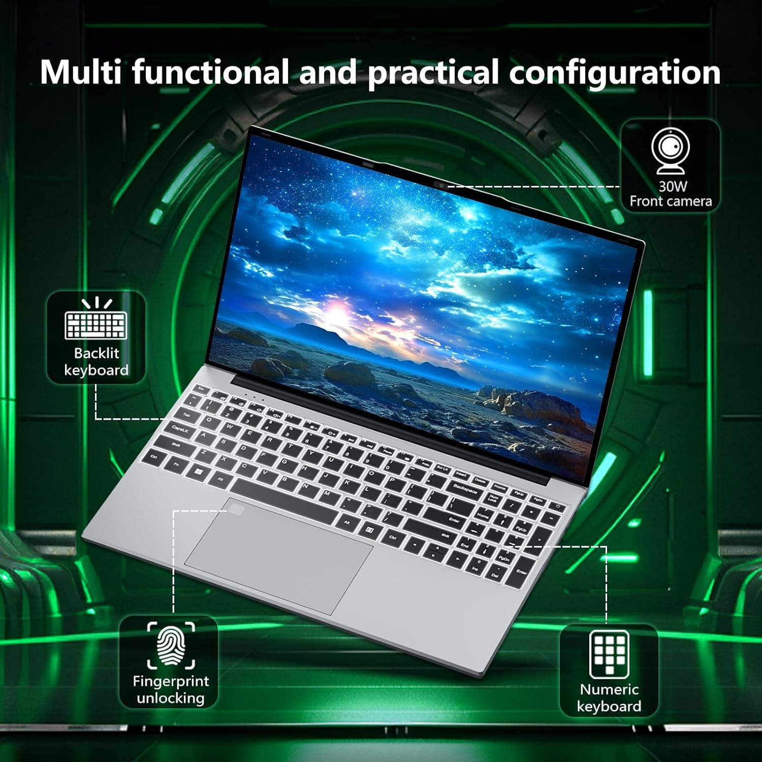 Portátil de 15,6 Pulgadas Intel Core i9-9900 con Windows 11 Pro, 16 GB DDR4 y SSD de 1 TB | prologyc.es | repuestos.prologyc.es