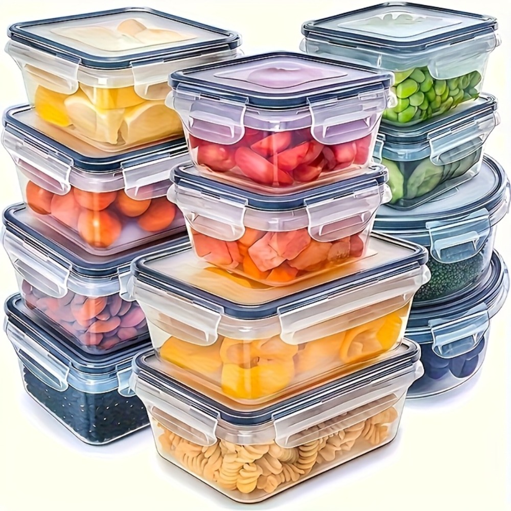Juego de Recipientes Herméticos para Alimentos Libres de BPA Aptos para Microondas y Congelador | prologyc.es | repuestos.prolog