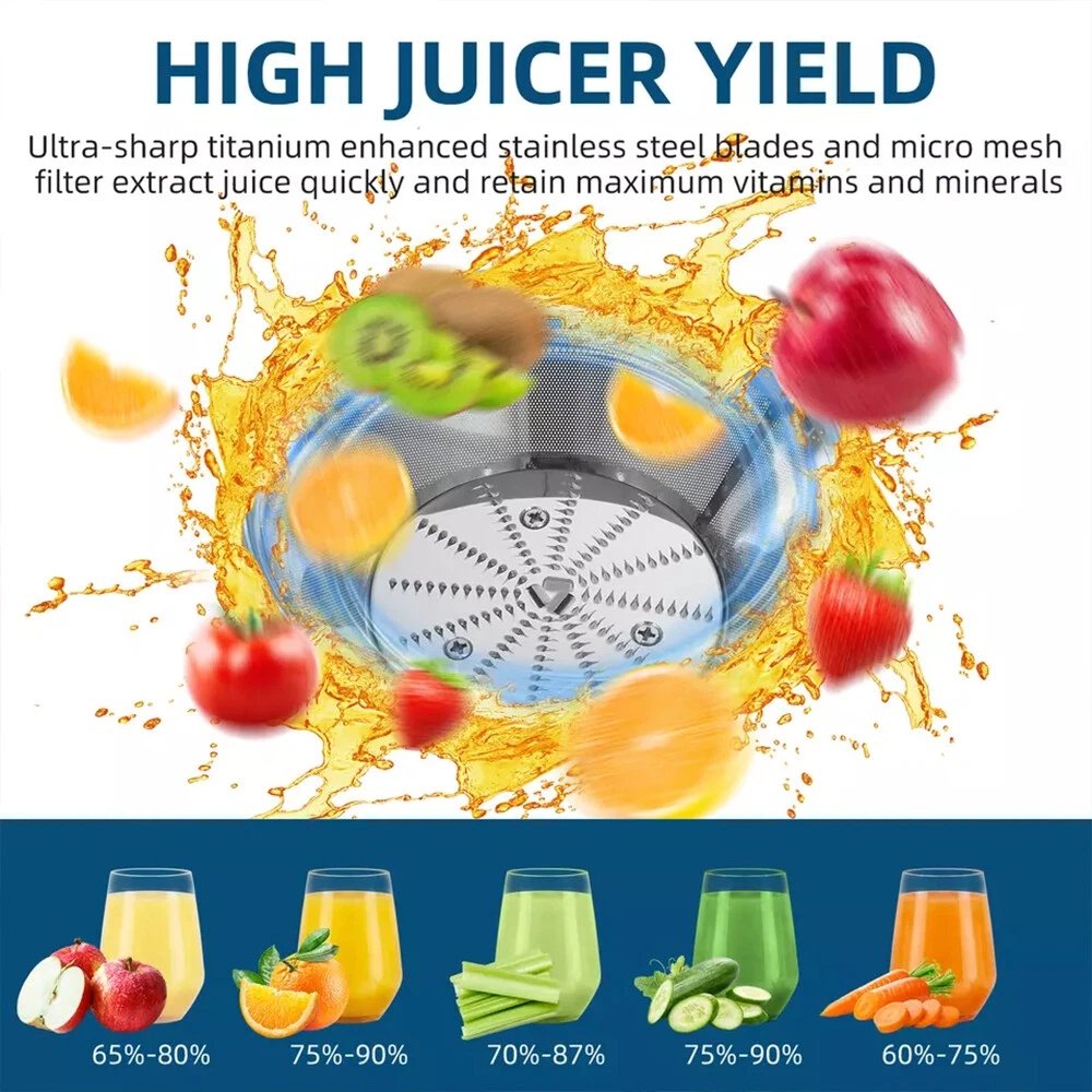 Luciadora de 1500W con Vaso de 350 ml para Frutas y Verduras | prologyc.es | repuestos.prologyc.es