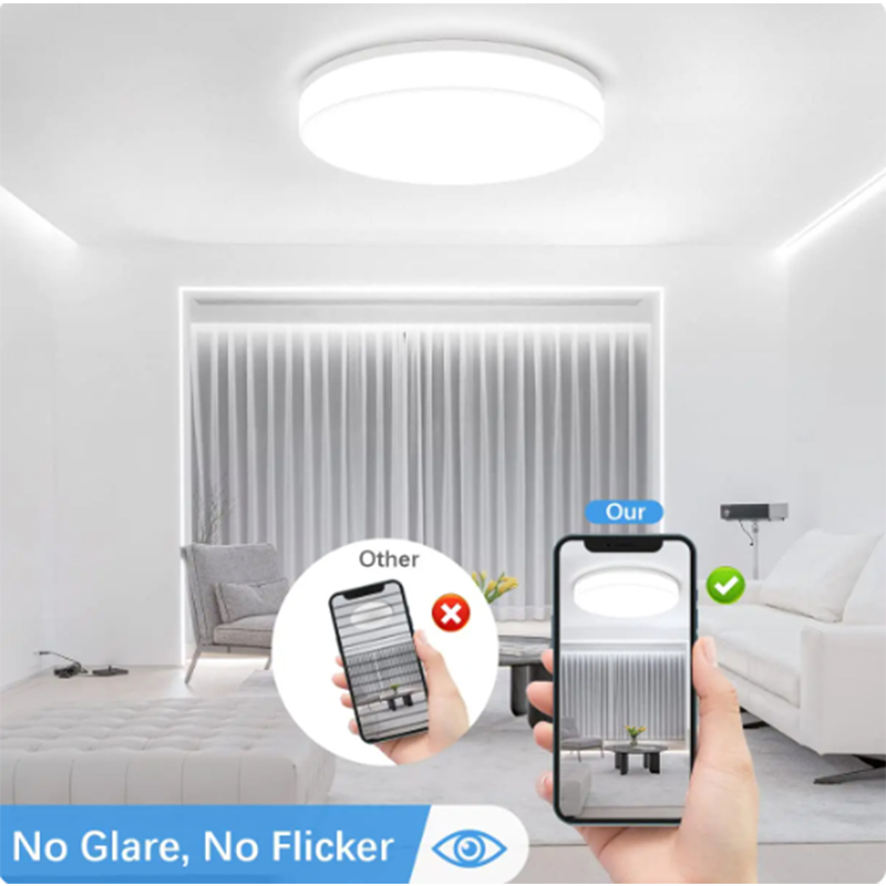Lámpara de Techo LED Redonda Ultrafina 18W, 24W, 36W y 48W para Dormitorio y Hogar | prologyc.es | repuestos.prologyc.es