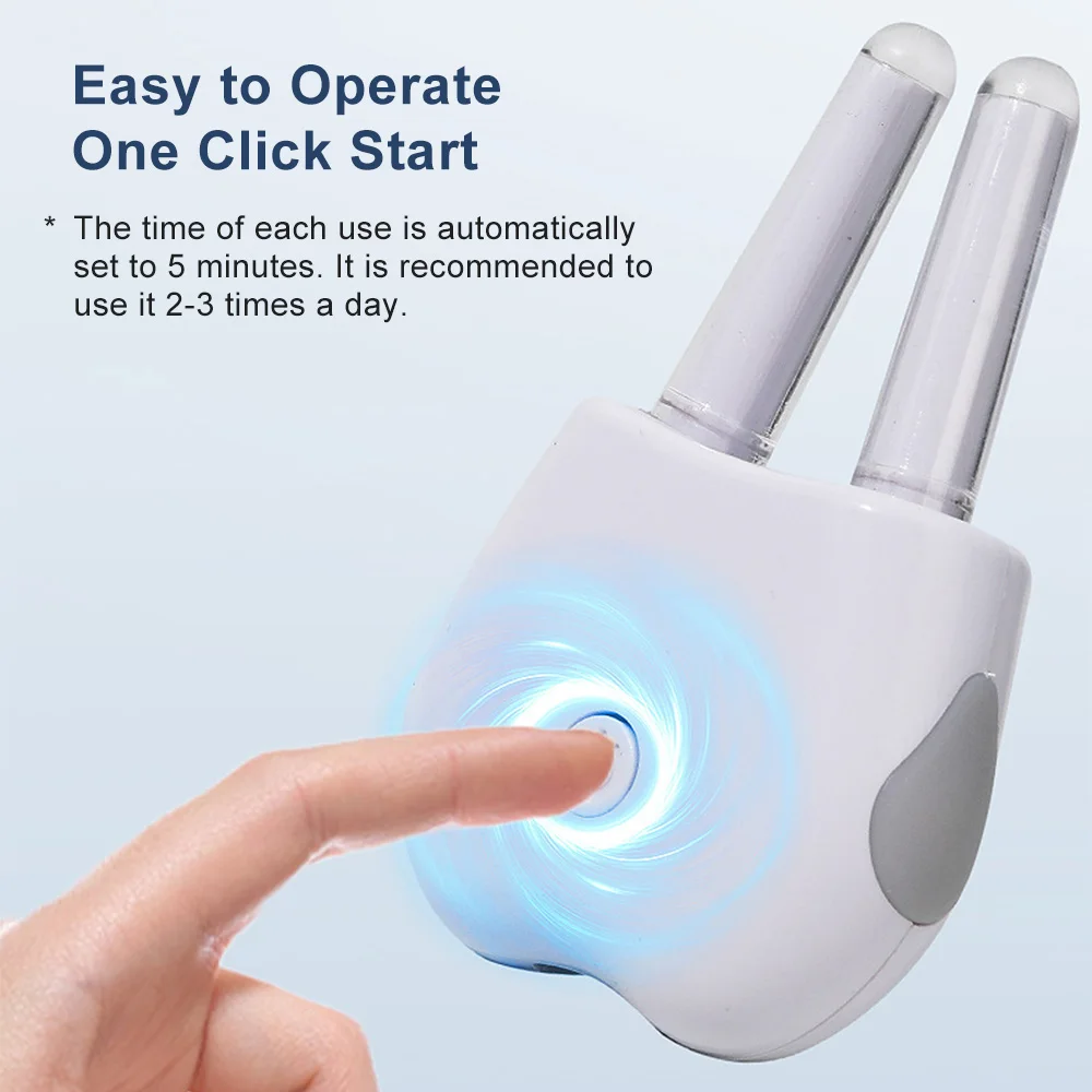 Dispositivo Nasal Inteligente de Luz Roja Recargable | prologyc.es | repuestos.prologyc.es