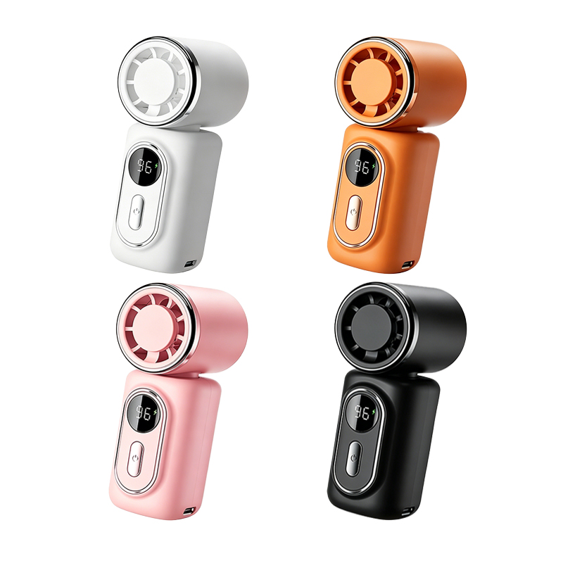 Mini Ventilador Recargable USB Tipo C 5 Velocidades con Clip | prologyc.es | repuestos.prologyc.es