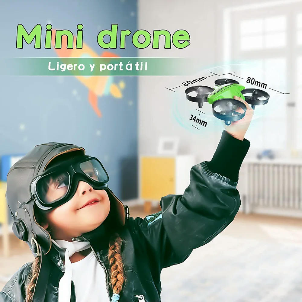 Mini Drone AT-66C para Niños y Principiantes | prologyc.es