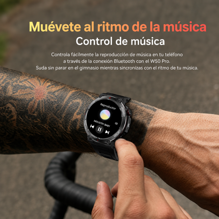 Blackview W50 Pro Smartwatch Rugerizado 1,45" 960mAh | prologyc.es