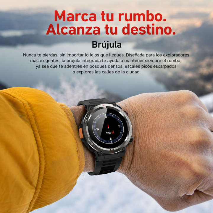 Blackview W50 Pro Smartwatch Rugerizado 1,45" 960mAh | prologyc.es