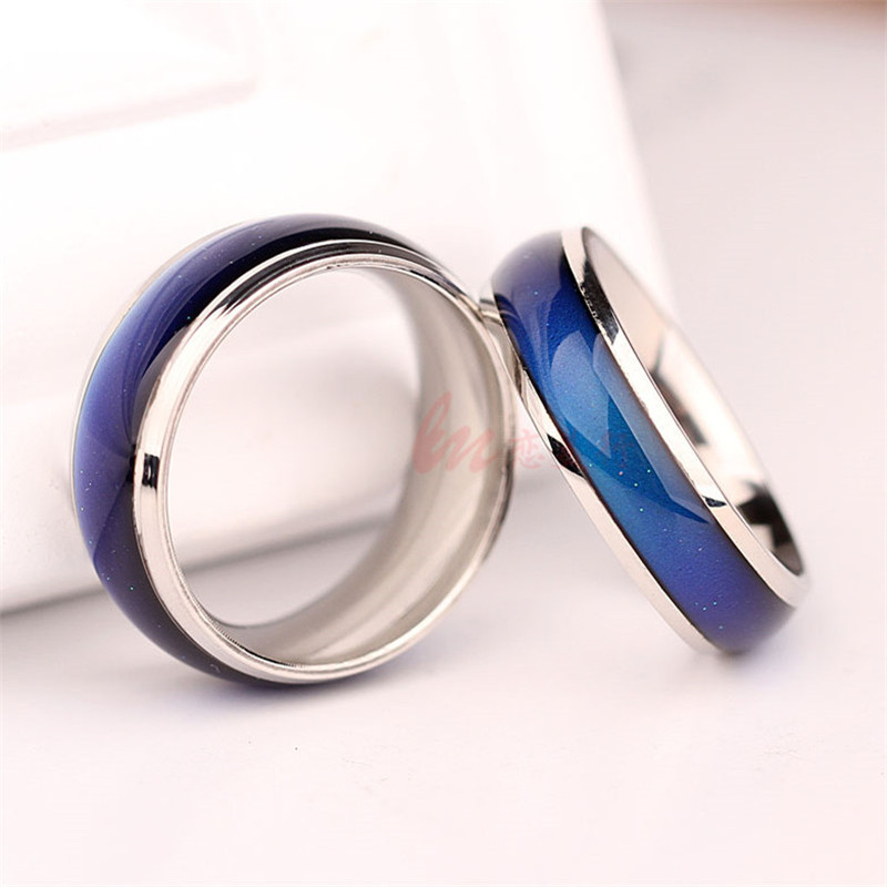 Anillo del Humor de Acero Inoxidable que Cambia de Color | prologyc.es