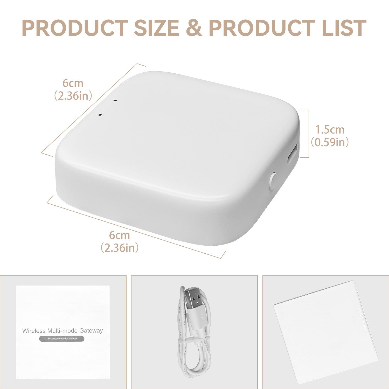 Gateway Zigbee Tuya Smart Life Bluetooth para Domótica | prologyc.es | repuestos.prologyc.es
