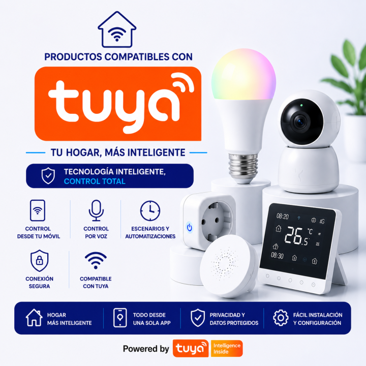 Gateway Zigbee Tuya Smart Life Bluetooth para Domótica | prologyc.es | repuestos.prologyc.es