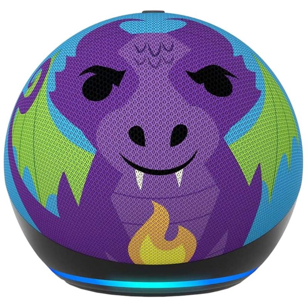 Amazon Echo Dot Kids 5ª Gen Dragón con Alexa | prologyc.es | repuestos.prologyc.es