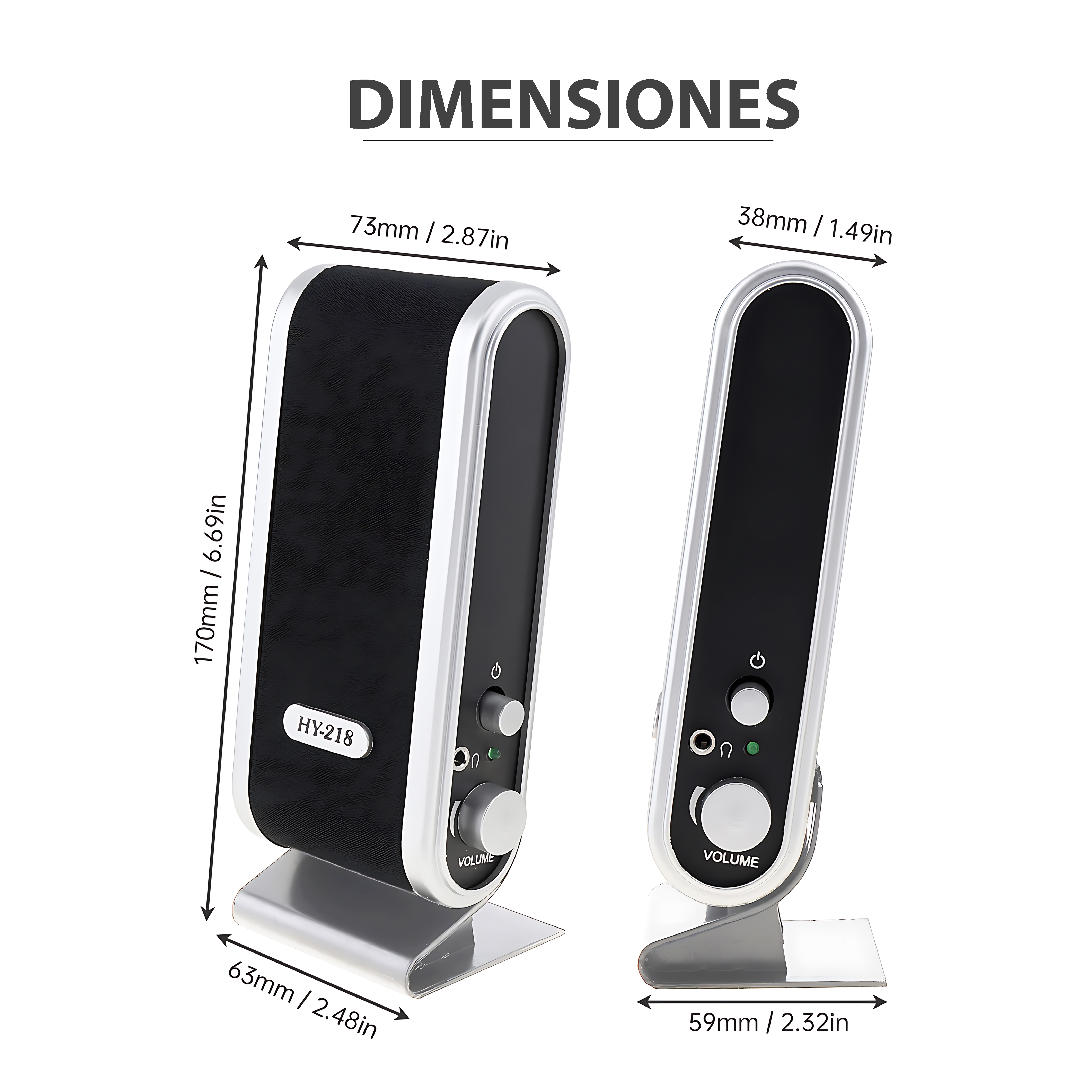 Altavoces USB para PC y Ordenador LIFA | prologyc.es | repuestos.prologyc.es