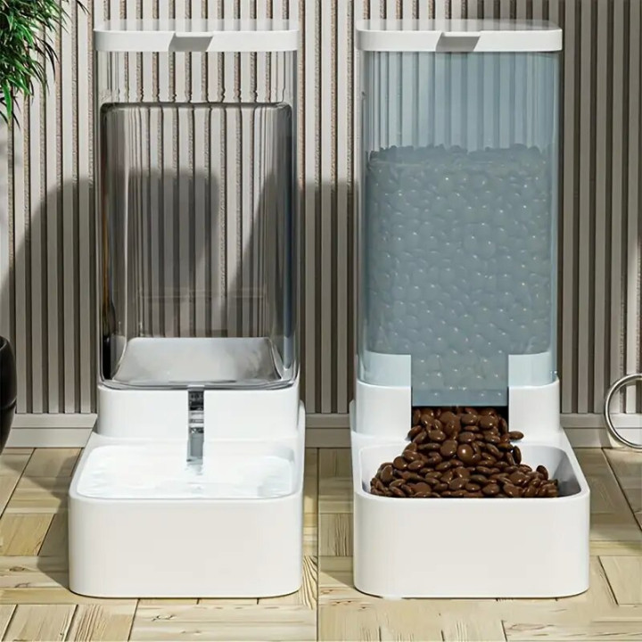 Dispensador automático comida agua mascotas | Prologyc