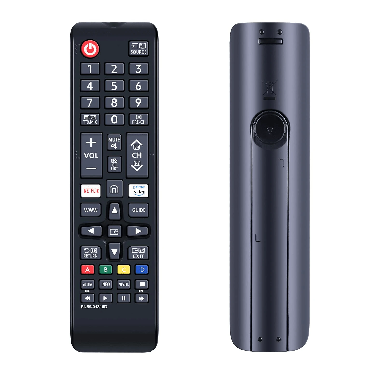 Control remoto para Samsung IR Smart TV, repuesto BN59-01315D, Universal, Compatible con accesorios de TV 4K UHD