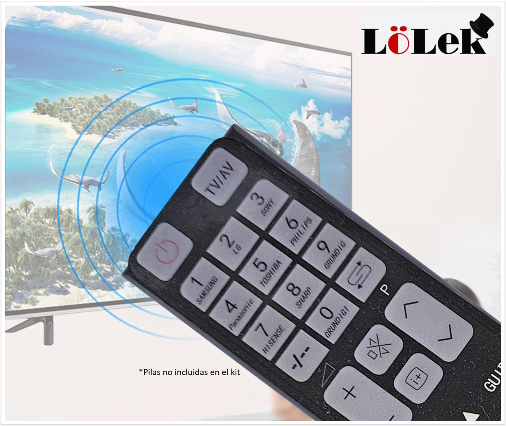 Mando Universal TV Samsung LG Panasonic Philips Sony y Más | prologyc.es | repuestos.prologyc.es