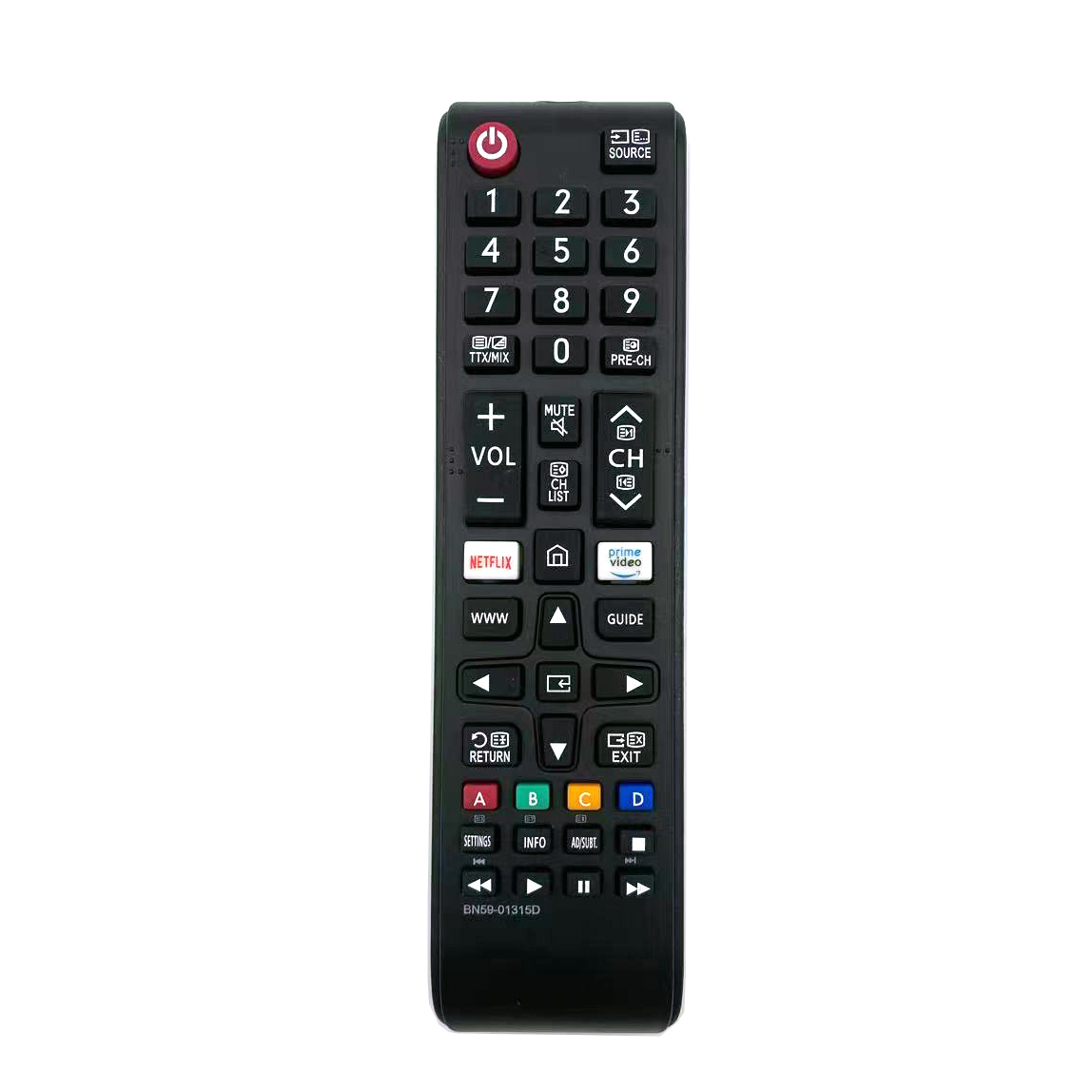 Mando Samsung Smart TV BN59-01315A/B/D Netflix Prime Video | prologyc.es | repuestos.prologyc.es