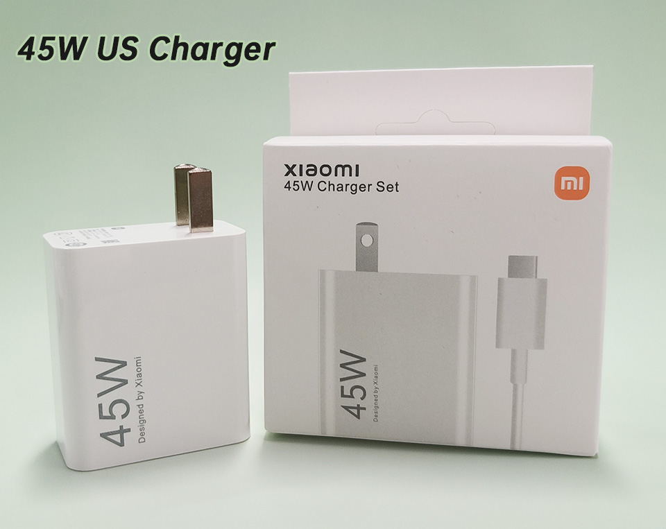 Cargador Xiaomi 45W Mi Turbo con Cable de Carga Rápida | prologyc.es | repuestos.prologyc.es