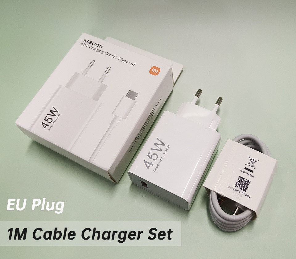 Cargador Xiaomi 45W Mi Turbo con Cable de Carga Rápida | prologyc.es | repuestos.prologyc.es