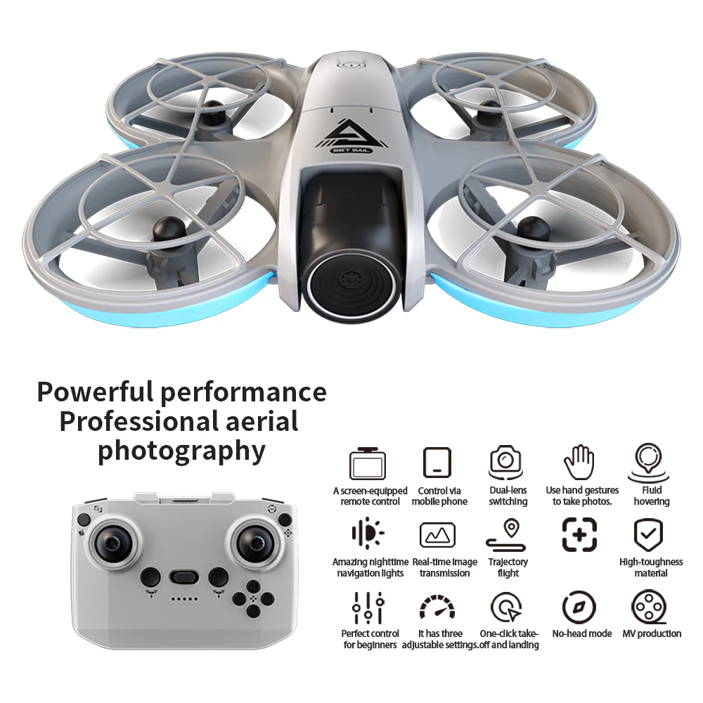 Drone E69 Mini Cámara Dual 8K con Evitación de Obstáculos | prologyc.es | repuestos.prologyc.es