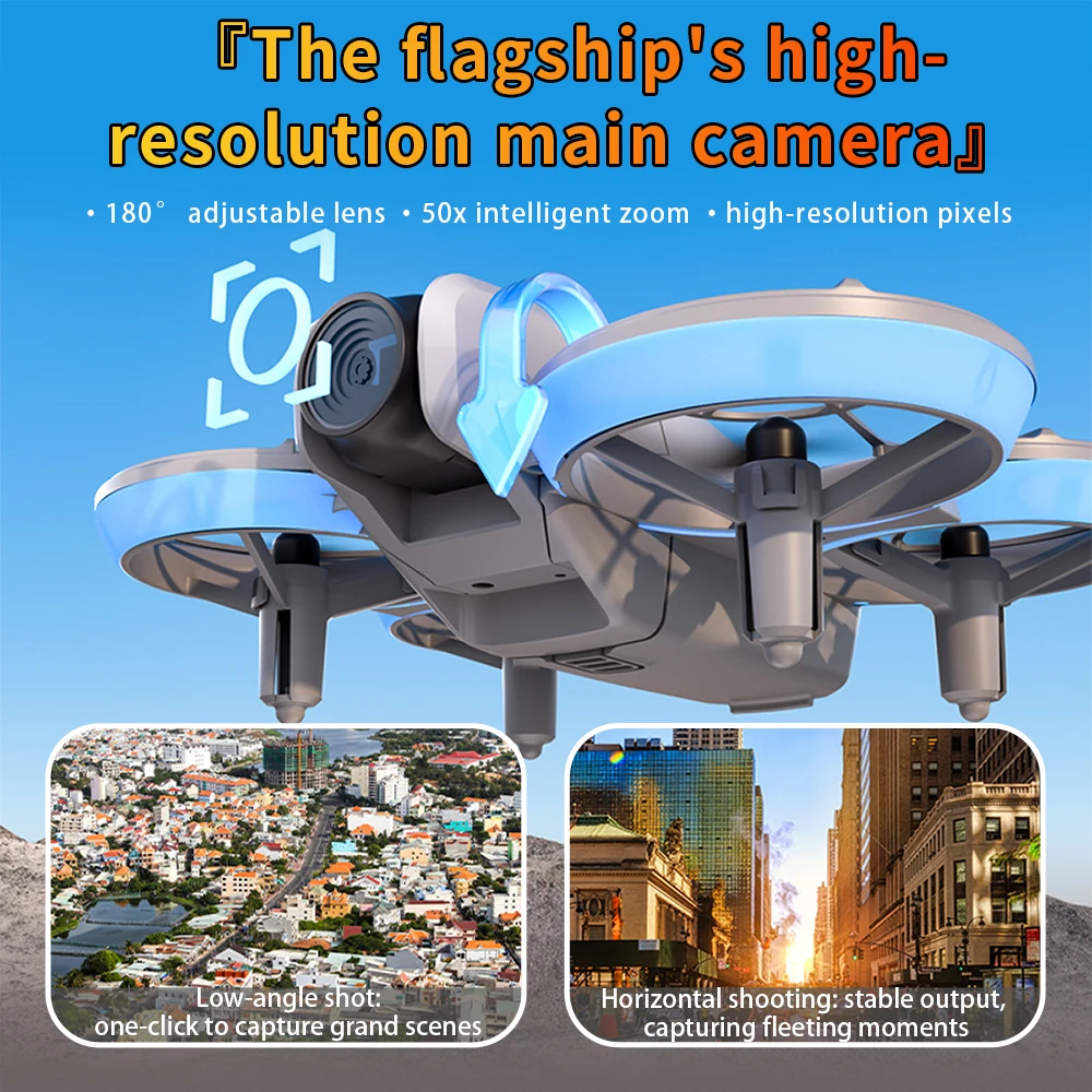 Drone E69 Mini Cámara Dual 8K con Evitación de Obstáculos | prologyc.es | repuestos.prologyc.es