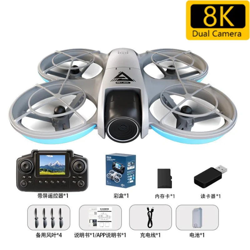Drone E69 Mini Cámara Dual 8K con Evitación de Obstáculos | prologyc.es | repuestos.prologyc.es