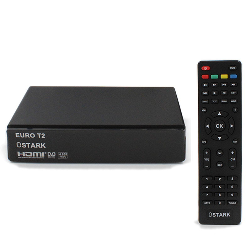 OSTARK Sintonizador TDT HD DVB-T2/C con HEVC H.265 - Graba en USB (PVR), WiFi, Para 2 Televisiones Simultáneas, Control Parental