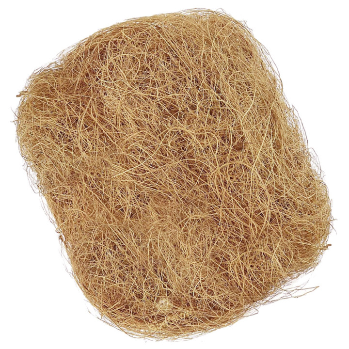 Almohadilla nido aves fibra coco natural reutilizable ecológica | prologyc.es