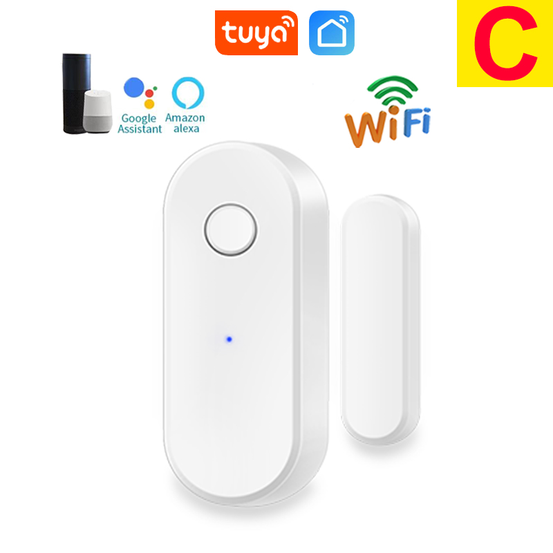 Sensor WiFi Tuya para Puertas y Ventanas con Alarma | Aura Mónica