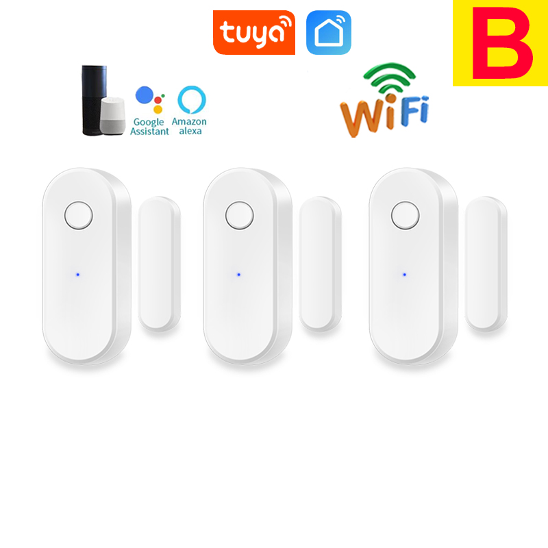 Sensor WiFi Tuya para Puertas y Ventanas con Alarma | Aura Mónica
