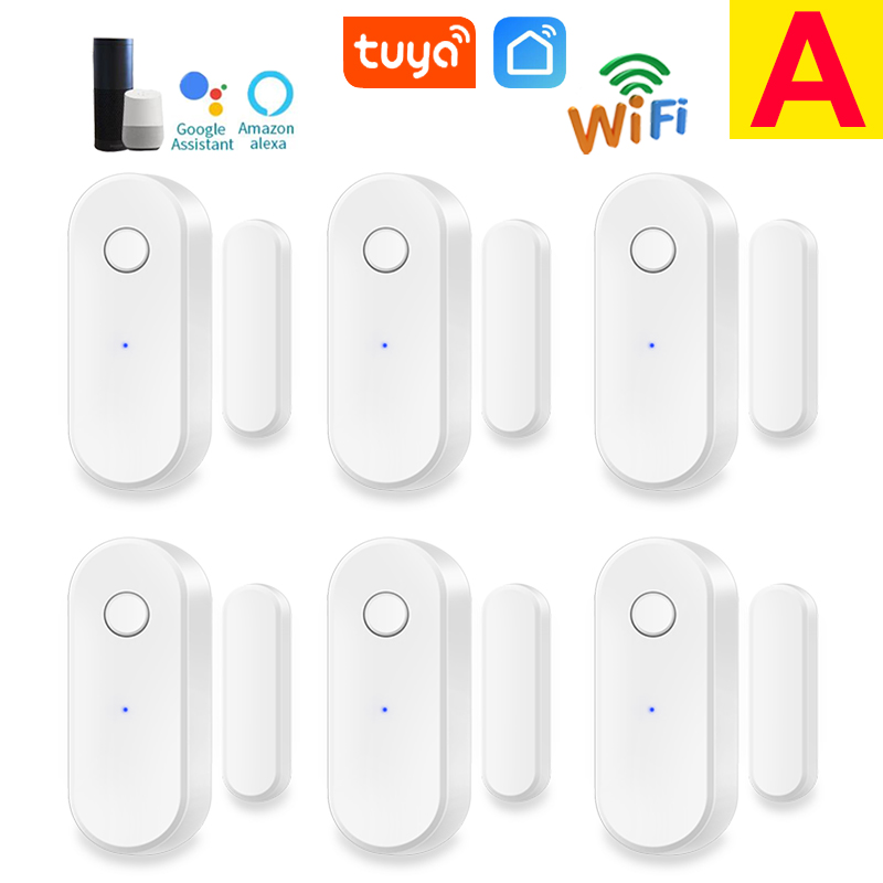 Sensor WiFi Tuya para Puertas y Ventanas con Alarma | Aura Mónica