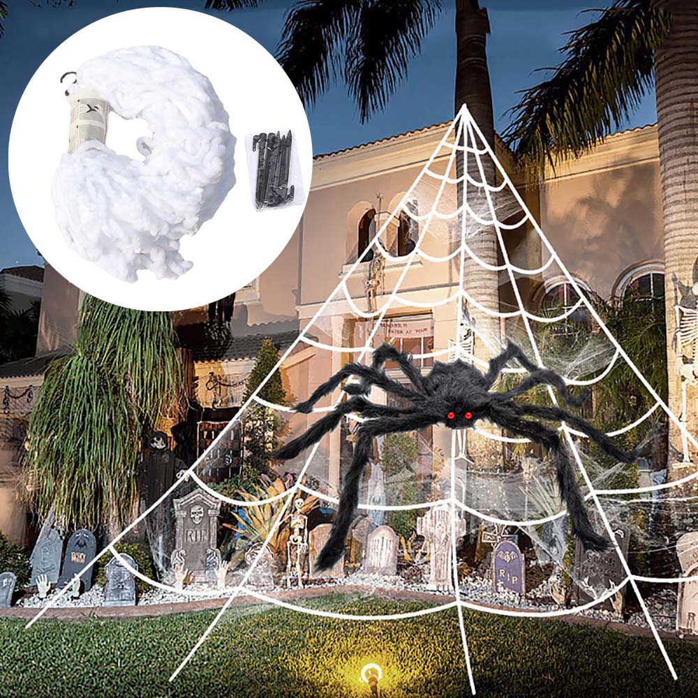 Telaraña Triangular de 5 m para Halloween y Jardín | prologyc.es | repuestos.prologyc.es