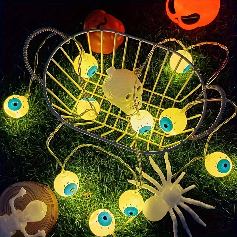 Guirnalda LED de globos oculares para Halloween | prologyc.es | repuestos.prologyc.es