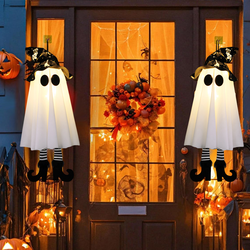 Adorno colgante LED fantasma de bruja para Halloween | prologyc.es | repuestos.prologyc.es