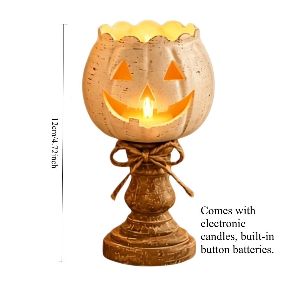 Portavelas de calabaza Jack O’Lantern para Halloween | prologyc.es | repuestos.prologyc.es