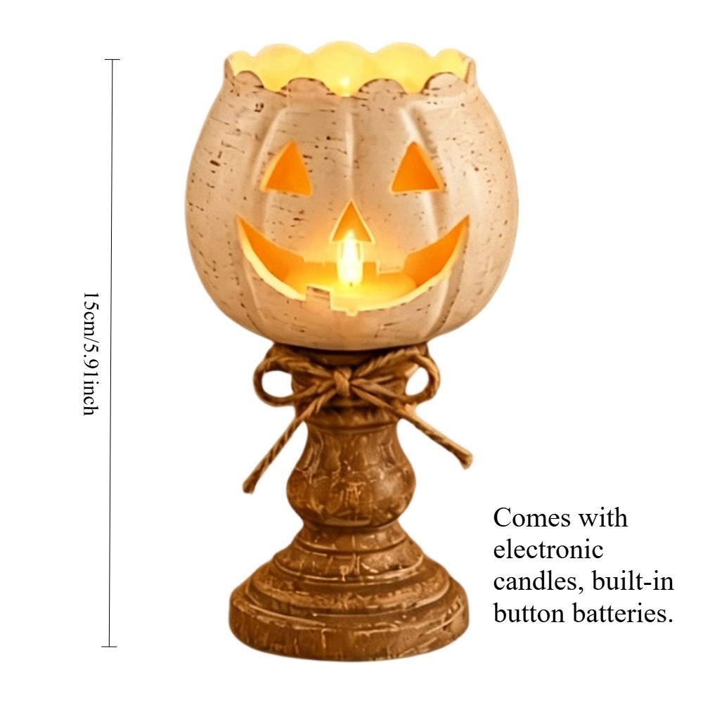 Portavelas de calabaza Jack O’Lantern para Halloween | prologyc.es | repuestos.prologyc.es