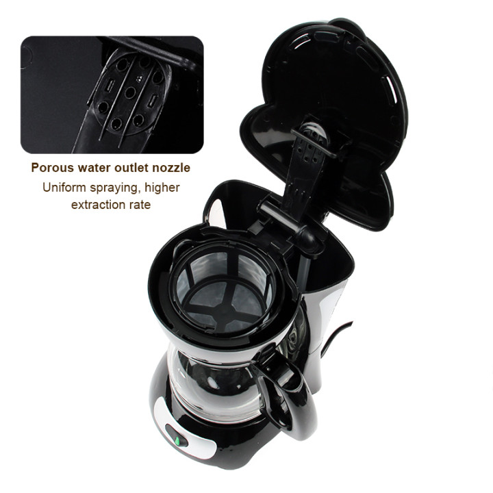 Cafetera goteo 220V mini con jarra de vidrio automática | prologyc.es