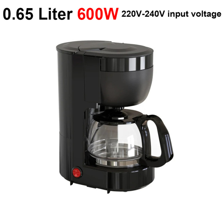 Cafetera goteo 220V mini con jarra de vidrio automática | prologyc.es