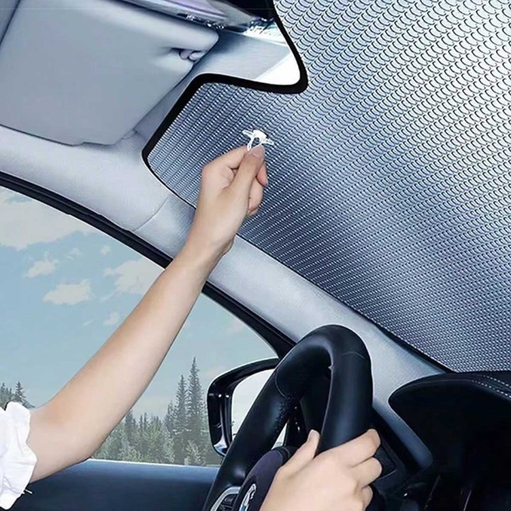 Parasol coche plegable parabrisas anti UV visor solar | prologyc.es