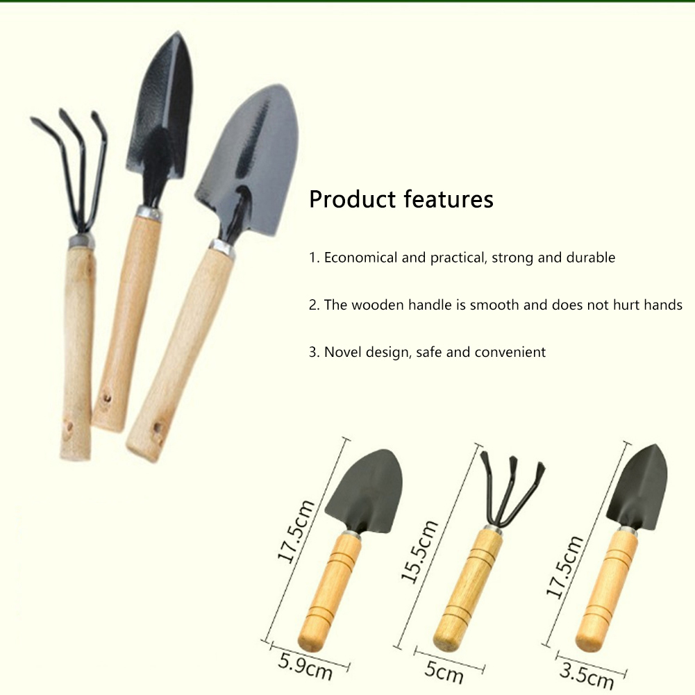 Kit herramientas jardín bonsái mini 3 piezas | prologyc.es