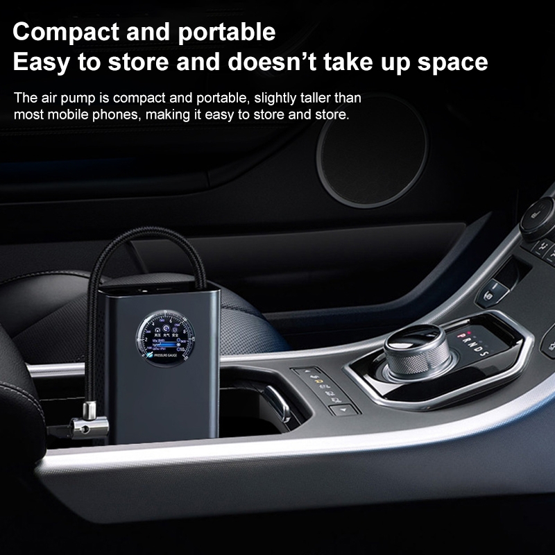 Inflador ruedas coche 12V portátil compresor aire | Prologyc